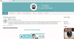 Desktop Screenshot of hallocupcakes.com